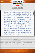 Classmate Spell Bee captura de pantalla 3