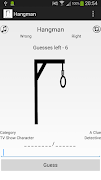 برنامه‌نما Hangman عکس از صفحه