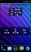 Memory Status Widget الملصق