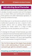 Learn Excel Formulas capture d'écran 1