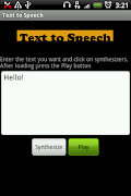 Text to Speech ảnh chụp màn hình 1