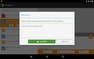 6 Schermata Oodrive Validation