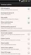Developer Options 스크린샷 1