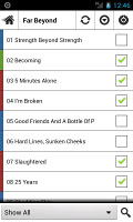 SSH Music Sync Free captura de pantalla 1
