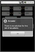 Sistema de equações do Solver imagem de tela 2