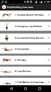 Bodybuilding Exercises screenshot 4