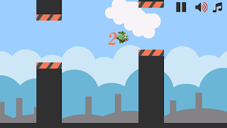 Flappy Rabbit captura de pantalla 1