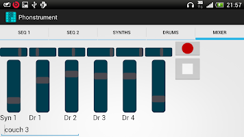 Phonstrument phone instrument screenshot 2