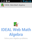 IDEAL Web Math Algebra постер