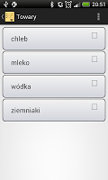 Zakupy - lista screenshot 2