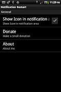 Notification Restart स्क्रीनशॉट 2