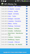 100% Winning Tips screenshot 1