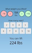 One Rep Maximum - 1RM ảnh chụp màn hình 1