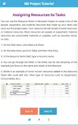 برنامهنما Learn Ms Project Management عکس از صفحه