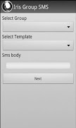 Iris Group SMS スクリーンショット 1