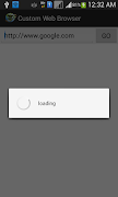 Custom Web Browser -User Agent 스크린샷 2