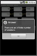 System Of Equations Solver โปสเตอร์