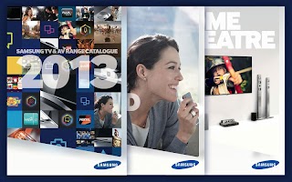 Samsung TV & AV Range 2013 poster