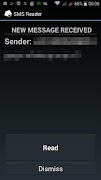 SMS Reader captura de pantalla 5