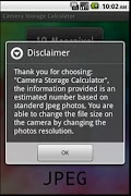 Camera Storage Calculator poster