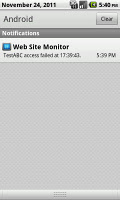 Website Monitor screenshot 3
