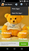 برنامه‌نما Love Bears HD Live wallpaper عکس از صفحه