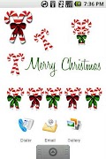 Poster Candy Cane Sticker Pack