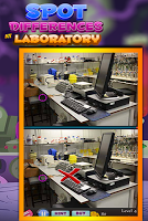 Spot Differences At Laboratory screenshot 3
