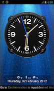 Anytouch Clock Free Theme تصوير الشاشة 2