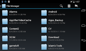برنامهنما File Manager - File Browser عکس از صفحه