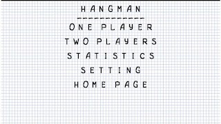 Hangman poster