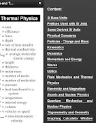 برنامه‌نما Physics Formulas and Equations عکس از صفحه