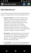 برنامه‌نما Learn data mining عکس از صفحه