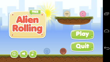 Alien Rolling Free screenshot 7