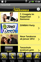 Tanzschule poster