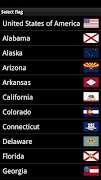 USA Flags Widget capture d'écran 1