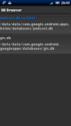 DB Browser screenshot 1