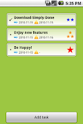 Simply Done (to-do list) syot layar 1