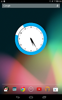 Blue Heaven Clock Widget screenshot 5