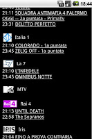Programma TV capture d'écran 1