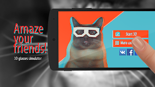 3D glasses simulator 포스터
