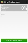 SMS to HTML Quick Export পোস্টার