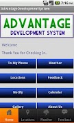 Advantage Development System plakat