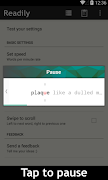 Readily - free speed reader screenshot 3