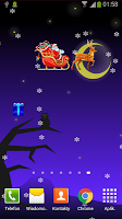 Trineo de Santa Live Wallpaper Poster