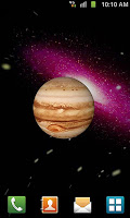 3D Jupiter Live Wallpaper screenshot 5
