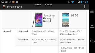 Phone Comparison App 스크린샷 3