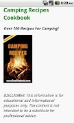 Camping Recipes captura de pantalla 1