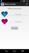 Affinity Calculator โปสเตอร์