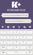 Fancy Keyboard Theme ảnh chụp màn hình 1